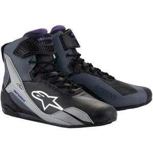 Alpinestars Stella Faster 4 Zapatos - negro/gris/púrpura Alpinestars Stella Faster 4 Zapatos - negro/gris/púrpura