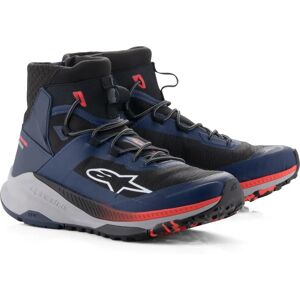 Bottes moto Alpinestars Speedforce XR Bleu / Noir / Rouge Fluo / Gris - Publicité Bottes moto Alpinestars Speedforce XR Bleu / Noir / Rouge Fluo / Gris - Publicité