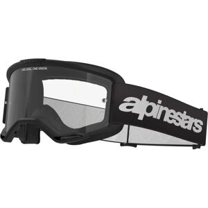 Alpinestars Vision 3 Wordmark Motocross Goggle - Black Alpinestars Vision 3 Wordmark Motocross Goggle - Black