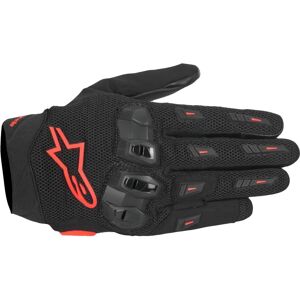 Guantes de Motociclista Alpinestars - SP X 5 AIR - Negro / Rojo Fluo - Guantes de Moto Guantes de Motociclista Alpinestars - SP X 5 AIR - Negro / Rojo Fluo - Guantes de Moto