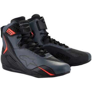 Alpinestars Faster 4 Chaussures - noir/gris/rouge Alpinestars Faster 4 Chaussures - noir/gris/rouge