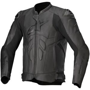 Veste en Cuir Dusk d'Alpinestars - Motorcycle Jacket - Publicité Veste en Cuir Dusk d'Alpinestars - Motorcycle Jacket - Publicité