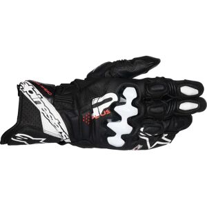 Alpinestars GP PLUS R V3 Motorcycle Gloves - Black/White Alpinestars GP PLUS R V3 Motorcycle Gloves - Black/White