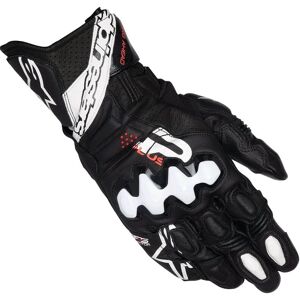 Alpinestars GP PLUS R V3 Motorcycle Gloves - Black/White - Racing Performance Alpinestars GP PLUS R V3 Motorcycle Gloves - Black/White - Racing Performance