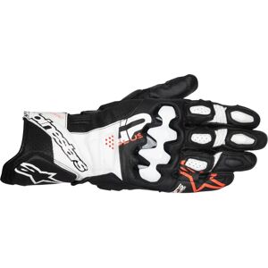 Gants moto Alpinestars GP Plus R V3 noir/blanc/rouge fluo - Publicité Gants moto Alpinestars GP Plus R V3 noir/blanc/rouge fluo - Publicité