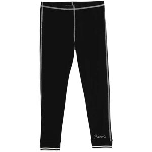 Marni Black Girl Leggings - Elastic Waist & Logo - Leggings Marni Black Girl Leggings - Elastic Waist & Logo - Leggings