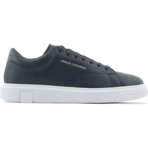 Armani Exchange XUX123XV53400285 Lædersko Marineblå - Sneakers Armani Exchange XUX123XV53400285 Lædersko Marineblå - Sneakers