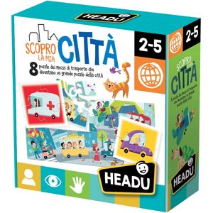 Headu Puzzle de la Ville 8+1 - Jouet Éducatif pour Enfants - Publicité Headu Puzzle de la Ville 8+1 - Jouet Éducatif pour Enfants - Publicité