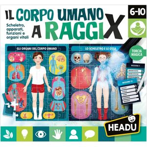 Headu IT21543 Puzzle Corps Humain Rayons X - Puzzle - Publicité Headu IT21543 Puzzle Corps Humain Rayons X - Puzzle - Publicité