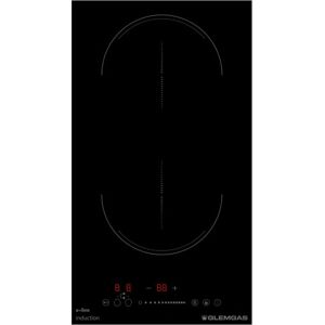 Glem Gas GTI321BS Plaque induction noire 2 zones - Compacte et sûre Glem Gas GTI321BS Plaque induction noire 2 zones - Compacte et sûre