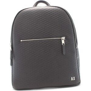 Zaino Casual Nero con Logo Armani Exchange - Zaino Zaino Casual Nero con Logo Armani Exchange - Zaino