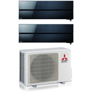 Mitsubishi MSZ-LN 9+12 - nero onice - condizionatore d'aria Mitsubishi MSZ-LN 9+12 - nero onice - condizionatore d'aria