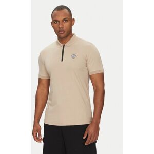 EA7 Polo Casual Beige Manga Corta - Polo de viscosa EA7 Polo Casual Beige Manga Corta - Polo de viscosa