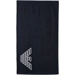 Emporio Armani Eagle Logo Woven Beach Towel - Blue - Size: ONE size - Beach Towel Emporio Armani Eagle Logo Woven Beach Towel - Blue - Size: ONE size - Beach Towel
