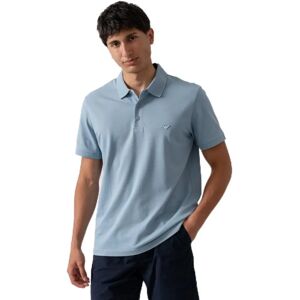 Emporio Armani Herre Blåt Poloshirt - Slim Fit Casual Emporio Armani Herre Blåt Poloshirt - Slim Fit Casual