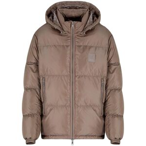 Armani Exchange Brown Quilted Jacket - Jacket Armani Exchange Brown Quilted Jacket - Jacket