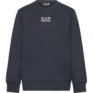 EA7 för pojkar Core Identity navy bomullströja - Barnmode EA7 för pojkar Core Identity navy bomullströja - Barnmode