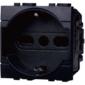 Ettroit Zwarte Bticino Living Serie Stopcontact - Stopcontact Ettroit Zwarte Bticino Living Serie Stopcontact - Stopcontact