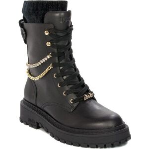 LIU JO - SF3209P0102 - czarny/złoty - 40 - Buty LIU JO - SF3209P0102 - czarny/złoty - 40 - Buty