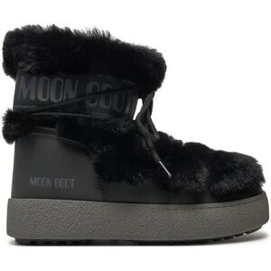 Bottes Moon Boot en faux-fur noir - Femmes - Publicité Bottes Moon Boot en faux-fur noir - Femmes - Publicité