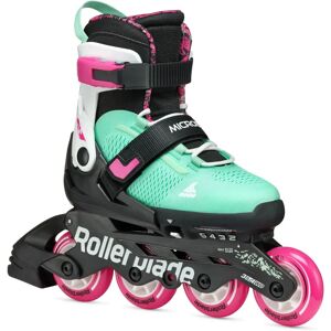 Rollerblade Microblade XT Vert Mer - Patins En Ligne Pour Enfants - Publicité Rollerblade Microblade XT Vert Mer - Patins En Ligne Pour Enfants - Publicité