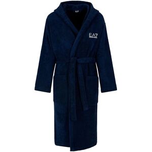 EA7 Albornoz de algodón marino - Casual para el hogar EA7 Albornoz de algodón marino - Casual para el hogar