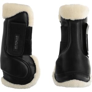 Jambières pour tendons Acavallo noires - Protection pour chevaux - Publicité Jambières pour tendons Acavallo noires - Protection pour chevaux - Publicité
