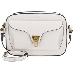 Sac en cuir blanc Coccinelle - Sac à main - Publicité Sac en cuir blanc Coccinelle - Sac à main - Publicité