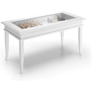 Mobili Fiver Tavolino Classico Bianco - Tavolino da salotto Mobili Fiver Tavolino Classico Bianco - Tavolino da salotto