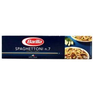 Barilla No7 Spaghettoni - pâtes - Publicité Barilla No7 Spaghettoni - pâtes - Publicité