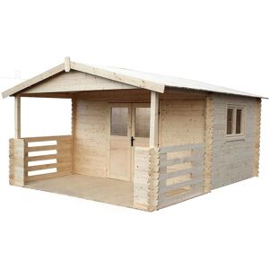 MERKURY MARKET - Kertház Zuzia II - 4x3m - balkón 4x2m - Zahradní dům MERKURY MARKET - Kertház Zuzia II - 4x3m - balkón 4x2m - Zahradní dům