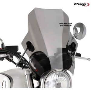 Puig Motorcycle Windshield - Fume Dark Smoke - 430x390mm - Universal Fit Puig Motorcycle Windshield - Fume Dark Smoke - 430x390mm - Universal Fit