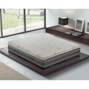 MATERASSIEDOGHE - Topper 200x200 viscoelástico - 200x200 cm - 10 cm - Topper MATERASSIEDOGHE - Topper 200x200 viscoelástico - 200x200 cm - 10 cm - Topper