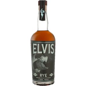 Elvis Presley THE KING Straight RYE Whiskey - Whisky - Publicité Elvis Presley THE KING Straight RYE Whiskey - Whisky - Publicité