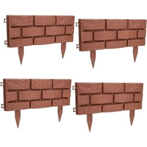AIPERQ - 4P Fence - 4-piece - Plastic - Garden Fence AIPERQ - 4P Fence - 4-piece - Plastic - Garden Fence