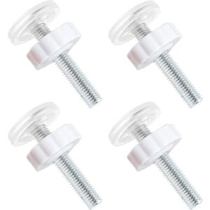 AIPERQ - M10 Pressure Connector - White - 4-Pack - Child Safety Gate AIPERQ - M10 Pressure Connector - White - 4-Pack - Child Safety Gate