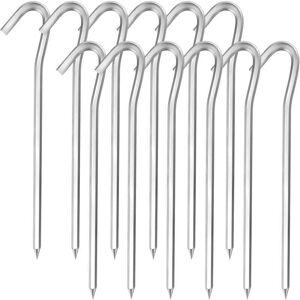 XVX - 12-Pfahl-Set - Aluminium - Erdspieße-Set XVX - 12-Pfahl-Set - Aluminium - Erdspieße-Set