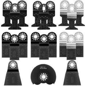 AIPERQ 21-piece universal blades kit - 35/45/65 mm blades AIPERQ 21-piece universal blades kit - 35/45/65 mm blades