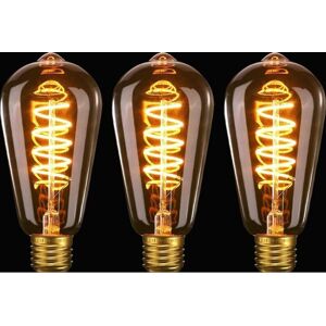 AIPERQ - E27 ST64 4W - Warm White 2200K - Spiral Filament - LED Bulb AIPERQ - E27 ST64 4W - Warm White 2200K - Spiral Filament - LED Bulb
