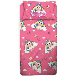 HERMET Unicorno Single Bed Set - Unicorn Kids Bedding in Cotton HERMET Unicorno Single Bed Set - Unicorn Kids Bedding in Cotton