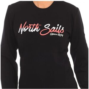 North Sails Model 9024250 - Crew Neck Sweatshirt - Black North Sails Model 9024250 - Crew Neck Sweatshirt - Black