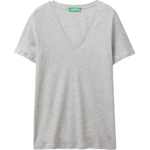 Benetton V-hals Bomull T-shirt - T-shirt Benetton V-hals Bomull T-shirt - T-shirt