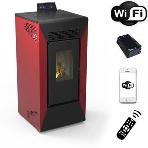 Stufa a pellet WiFi SAN MARCO Courmayeur 8,74 kw Stufa a pellet WiFi SAN MARCO Courmayeur 8,74 kw