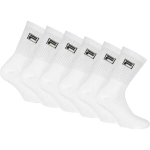 FILA Sportsocken - 6 Paar Unifarbene Crew-Socken für Tennis & Sport FILA Sportsocken - 6 Paar Unifarbene Crew-Socken für Tennis & Sport