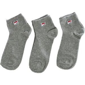 Fila Unisex Socks - Grey Cotton - Size EU 35-38 - Socks Fila Unisex Socks - Grey Cotton - Size EU 35-38 - Socks