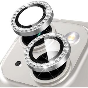 OCEAN Kamerabeskyttelse til iPhone 14/14 Plus - Sølv-Diamant OCEAN Kamerabeskyttelse til iPhone 14/14 Plus - Sølv-Diamant