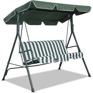 CSbinluo Beige Green Garden Hammock Canopy - Waterproof UV Blocker CSbinluo Beige Green Garden Hammock Canopy - Waterproof UV Blocker