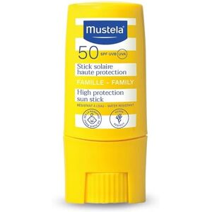 Stick Solare SPF50+ Mustela per Bambini - Protezione Alta UV Stick Solare SPF50+ Mustela per Bambini - Protezione Alta UV