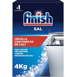 Sal para Lavavajillas Finish 4kg - Ablandamiento y Prevención de Cal Sal para Lavavajillas Finish 4kg - Ablandamiento y Prevención de Cal