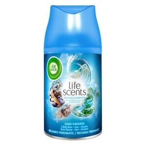 Recharge d’ambiance Oasis Turquoise 250ml Air Wick - Publicité Recharge d’ambiance Oasis Turquoise 250ml Air Wick - Publicité